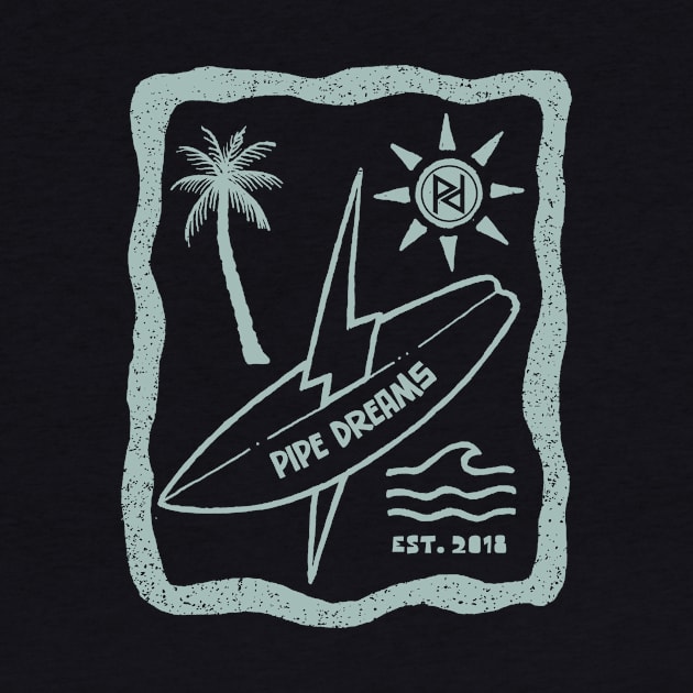 Lightning surf by Pipe Dreams Clothing Co.